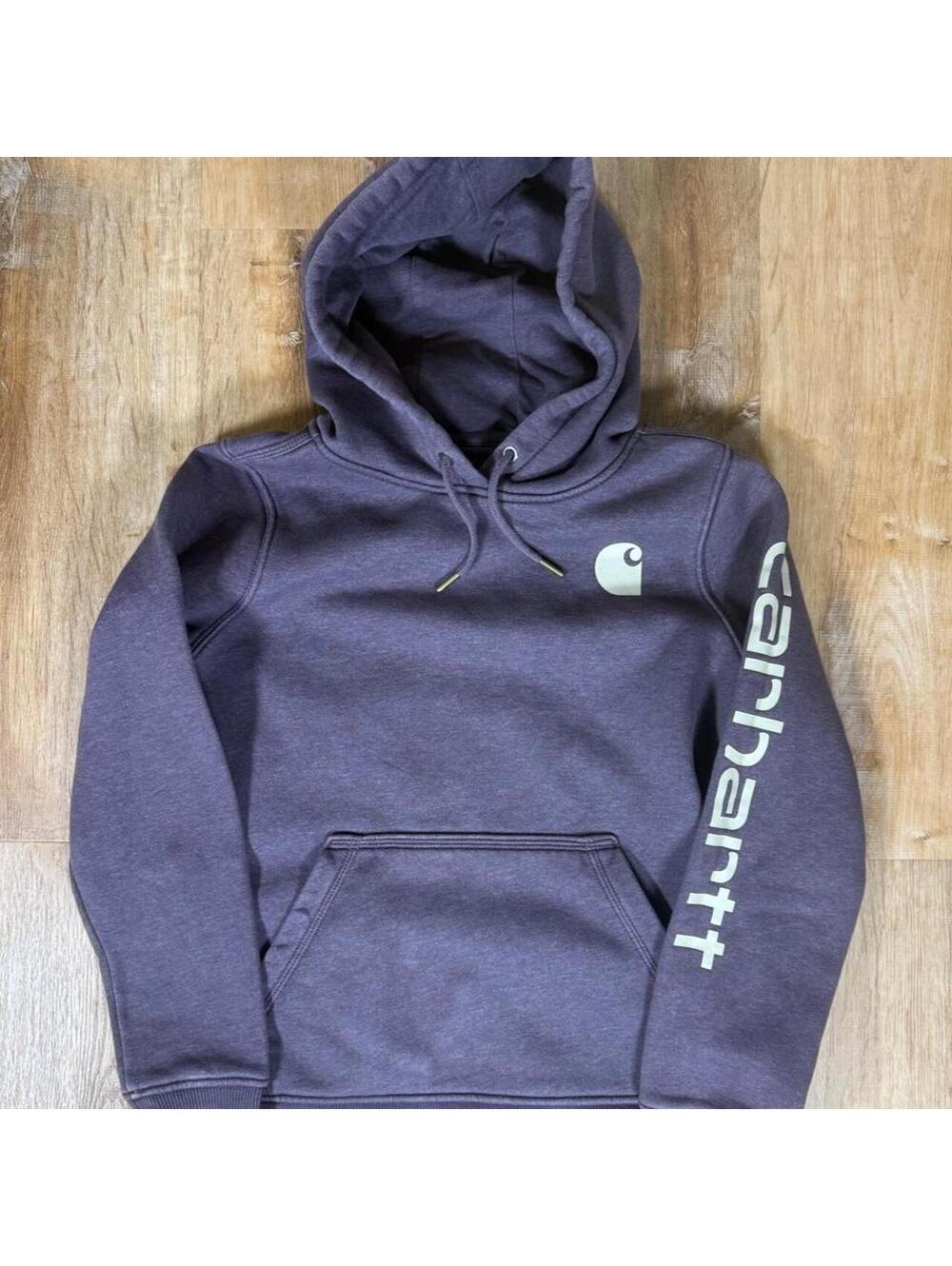 Y2K Carhartt Light Purple Hoodie – Size S